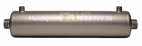 Теплообменник D-TWT 93, корпус и спираль из титана, 93-126 кВт, 100112 (100138)